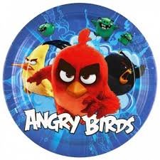 Assiettes Angry Birds