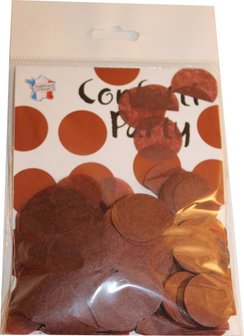 Confettis soie chocolat