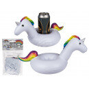 Porte gobelet licorne gonflable 