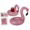 Porte gobelet flamant rose gonflable