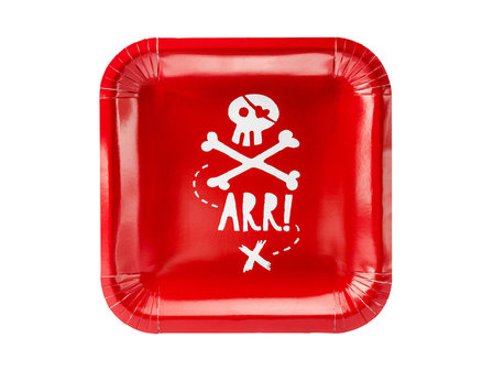 Assiettes gamme pirate kraft