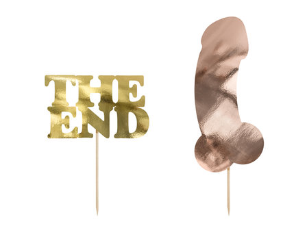 Cake topper zizi The End 