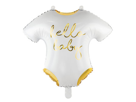 Ballon alu body hello baby 