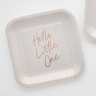 Assiettes Hello little one