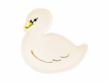 Assiettes en forme de Cygne 