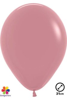 50 Ballons latex &#039;&#039;Vieux rose&#039;&#039; 31cm