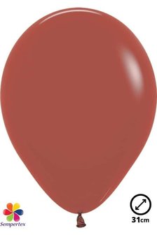 50 Ballons latex &#039;&#039;Terracotta&#039;&#039; 31cm