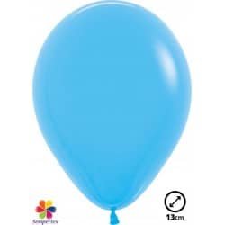 50 Ballons latex &#039;&#039;Fashion Blue&#039;&#039; 13 cm 