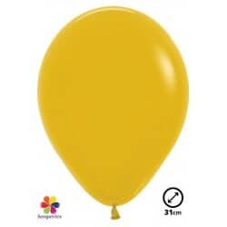 50 Ballons latex &#039;&#039;Moutarde&#039;&#039; 31 cm 