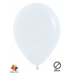 50 Ballons latex &#039;&#039;Blanc&#039;&#039; 31 cm 