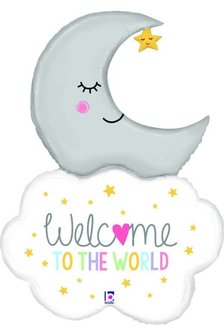 Ballon alu &#039;&#039;Welcome to the world&#039;&#039;