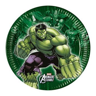 Petites assiettes HULK