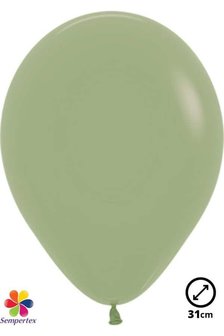 50 Ballons latex &#039;&#039;Eucalyptus&#039;&#039; 31cm