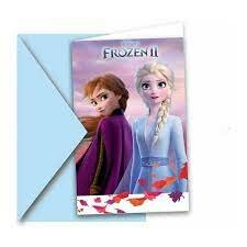 Invitations Reine des neiges 2