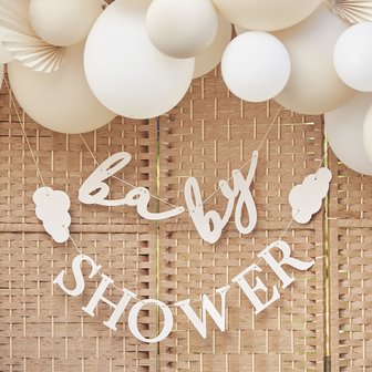 Guirlande Baby Shower &#039;&#039;Hello baby Neutral&#039;&#039;