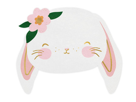 Serviettes &#039;&#039;Bunny Easter&#039;&#039;