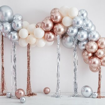 Arche de ballons CHROME