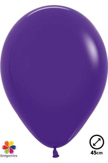 25 Ballons Latex &#039;&#039;Violet &#039;&#039; 45cm