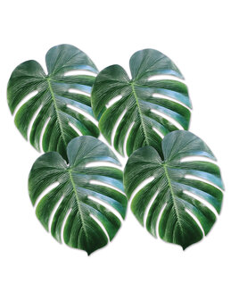 4 Feuilles tropicales (Monstera)