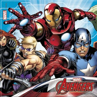 Serviettes Avengers 