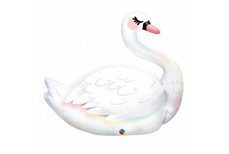 Ballon alu Cygne 89cm