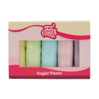 Multipack P&acirc;te &agrave; sucre &#039;&#039;Couleurs Pastelles