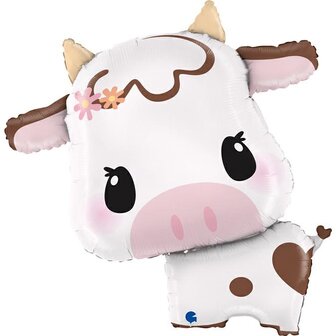 Ballon alu &#039;&#039;Vache mignonne&#039;&#039;