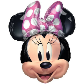 Ballon alu t&ecirc;te de Minnie