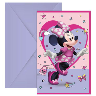 Invitations Minnie PINK