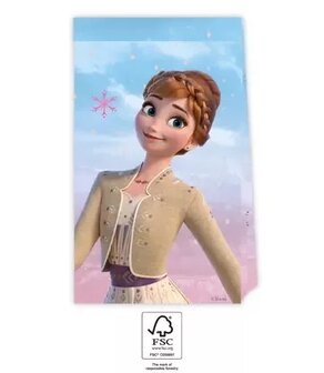 4 Sachets cadeaux en papier Reine des Neiges