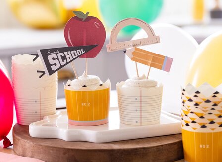 Kit &agrave; cupcakes &#039;&#039;Back to School&#039;&#039;