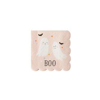 Petites serviettes Halloween BOO