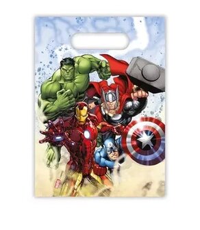 6 sachets cadeaux Avengers