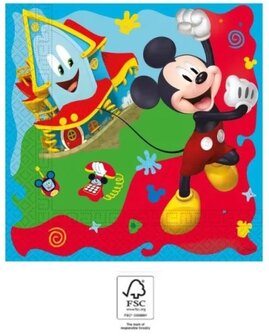 Serviettes Mickey Mouse