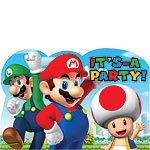 Invitations Super Mario