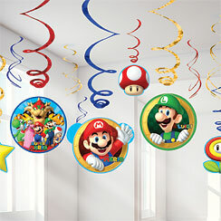 D&eacute;corations suspendues Super Mario