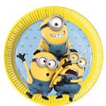 Grandes assiettes Minions