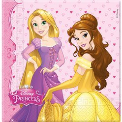 Serviettes princesses Disney