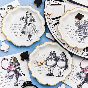 Assiettes Alice