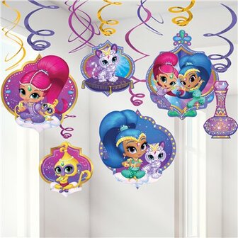 D&eacute;corations suspendues Shimmer &amp; Shine