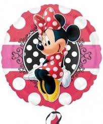 Ballon alu Minnie Mouse assise