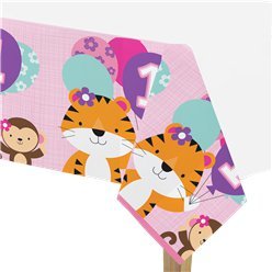 Nappe 1 an tigre rose