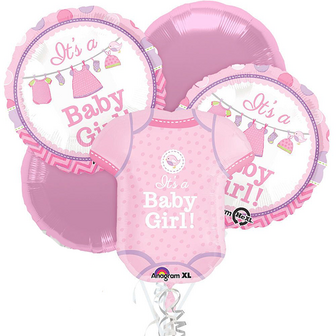 Bouquet de ballons girl&#039;s clothes