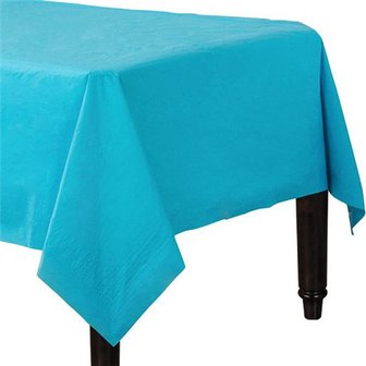 Nappe plastique turquoise