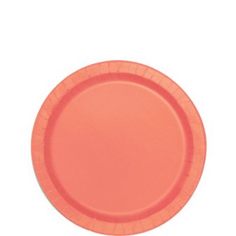 Petites assiettes corail 