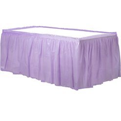 Jupe de table Lilas