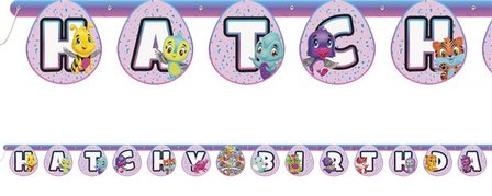 Guirlande Happy birthday Hatchimals